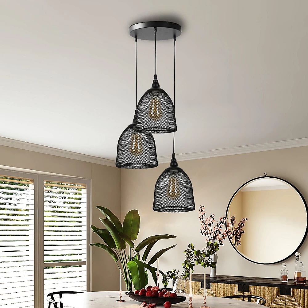 

ثريا علاقي اوبال ثلاثي - اسود