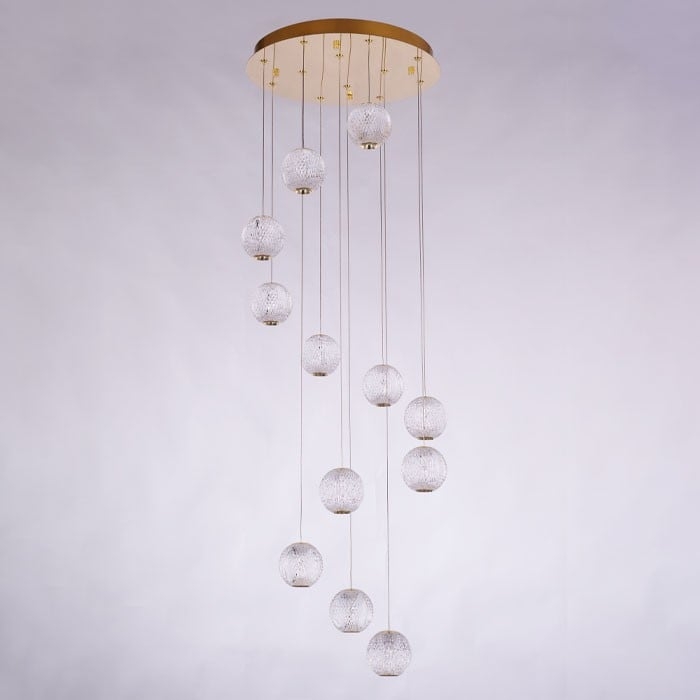 

ثريا علاقي تيفاني 12 كرة - ذهبي