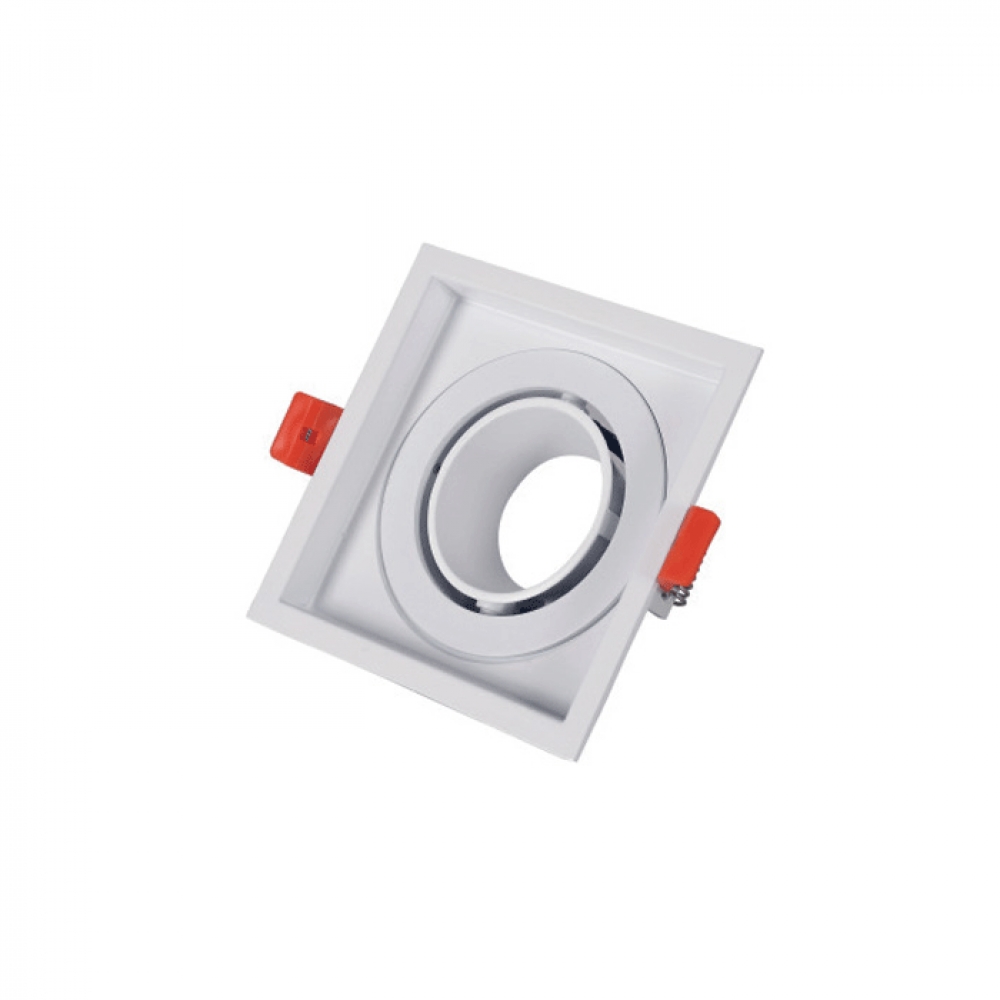 

قاعدة سبوت لايت مربع أبيض متحرك