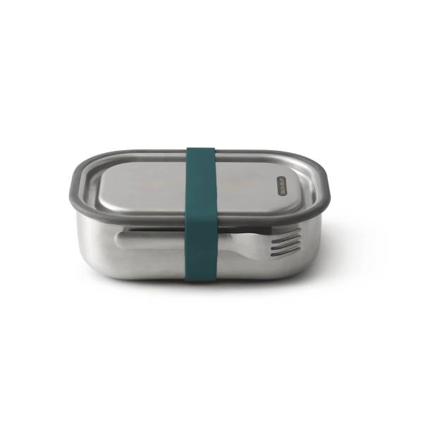 

علبة طعام ستانلس ستيل 1 ليتر بلاك آند بلم - ازرق