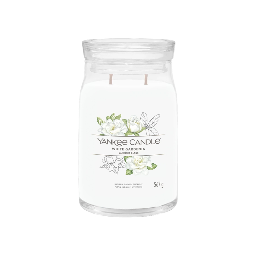 

شمعة معطرة حجم كبير وايت غاردينيا سجنتشر يانكي كاندل - ابيض