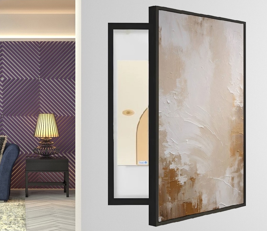 

لوحة فن تجريدي لتغطية طبلون الكهرباء